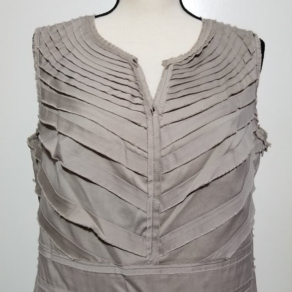 Alfani Sleeveless Textured Dress - Picture 2 of 4